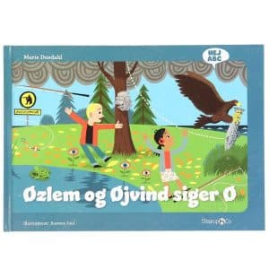 Straarup & Co Bog – Hej ABC – Øzlem og Øjvind Siger Ø – Dansk – OneSize – Straarup & Co Bog