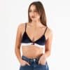 Tommy Hilfiger Underwear - Padded triangle bra velour - Undertøj til damer og piger - DW5 DESERT SKY - XS