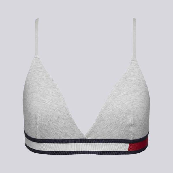 Tommy Hilfiger Underwear - Triangle bra - Undertøj til damer og piger - 004 GREY - S