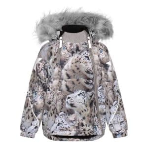 Vinterjakke Hopla Fur – Snowy Leopards – Str. 80