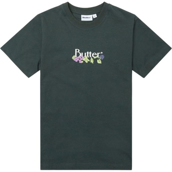 Butter Goods Vine Classic Logo Tee T-shirts Grøn