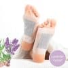 Detox fod plastre Lavender - Pakke med 10 stk