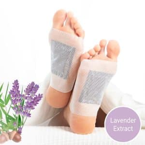 Detox fod plastre Lavender – Pakke med 10 stk