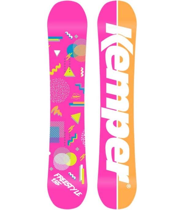 Kemper Freestyle 21/22 Pink Snowboard - 143 cm