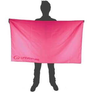 Lifeventure SoftFibre Advance Trek Håndklæde Pink – Giant