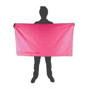 Lifeventure SoftFibre Advance Trek Håndklæde Pink – X-Large