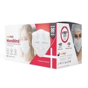 Medtech Mundbind 3 lags Type IIR 50 stk CE Godkendt – Dansk Produceret
