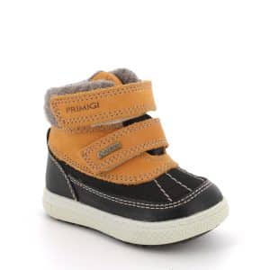 Primigi Støvle med dobbelt velcro – MUSTARD-BLACK – 22