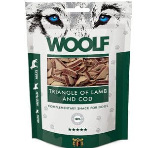 woolf Hundegodbidder fra Woolf, små bløde lam- og torsk godbidder
