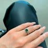 ANNEBRAUNER Princess Ring Jade Green - 48