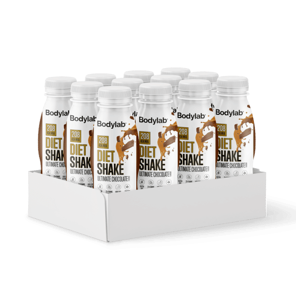 Bodylab Diet Shake Ready To Drink (12 x 330 ml) - Ultimate Chocolate