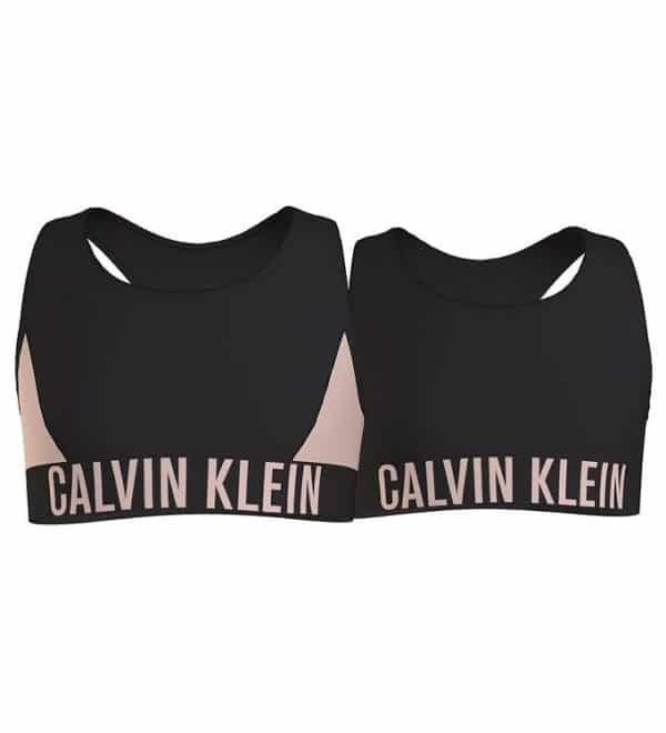 Calvin Klein Toppe - 2-pak - Sort - 10-12 år (140-152) - Calvin Klein Undertøj