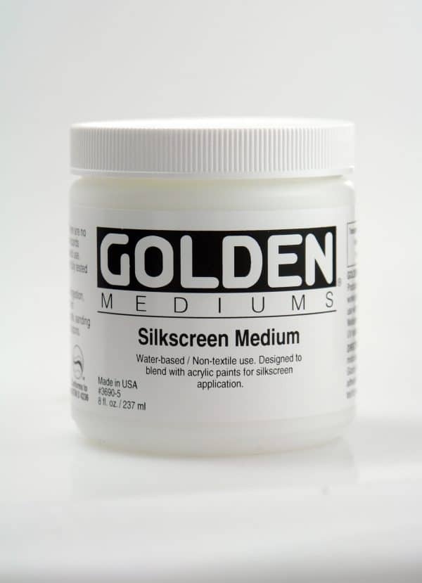 Golden Silkscreen Medium