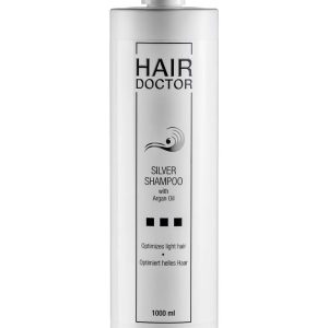 Hair Doctor Silver Shampoo (Gratis Pumpe)(beskadiget emballage) 1000 ml