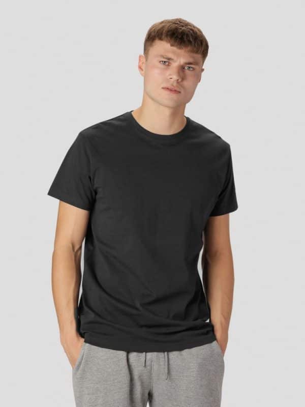 Marcus - Basic t-shirt i sort - Herre - 2XL