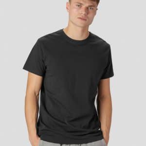 Marcus – Basic t-shirt i sort – Herre – Medium