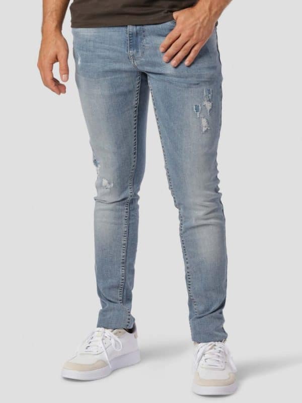 Marcus - Brice 2146 stretch jeans - blå - Herre - 28/30 - (Slim fit)