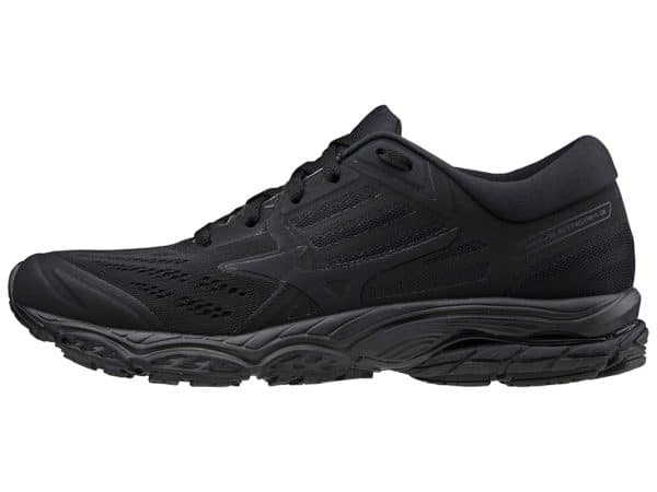 Mizuno Wave Stream 2W - Løbesko - Neutral - Black - Str. 38.5