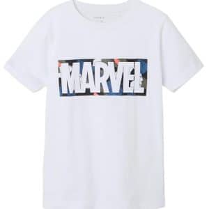Name It T-shirt – NkmMase – Bright White – 9-10 år (134-140) – Name It T-Shirt