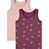 Name it Undertrøjer - Noos - 2-pak - NmfTank - Prune Purple - 1½ år (86) - Name It Undertøj