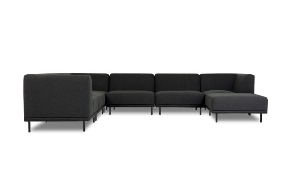 Paris | U-sofa (syv moduler)| Oprydningsudsalg