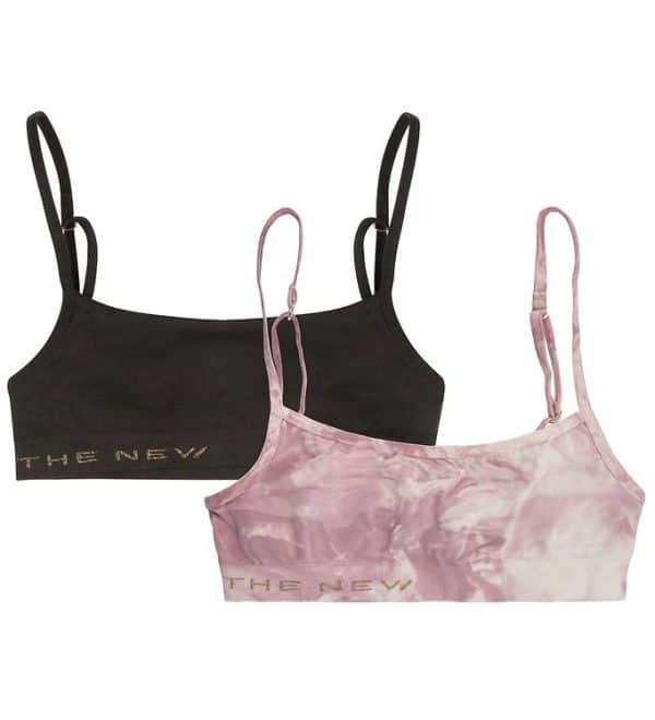 The New Toppe - 2-pak - Seamless - Tie Dye - 6-8 år (116-128) - The New Undertøj