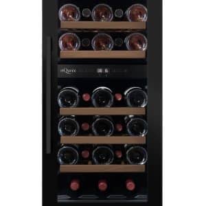 mQuvée Winecave 40D 700 Antracit Black, vinkøleskab til indbygning