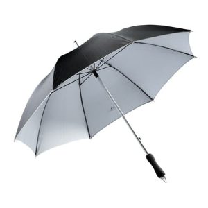 Billig sort paraply 2 farvet paraply – Twice
