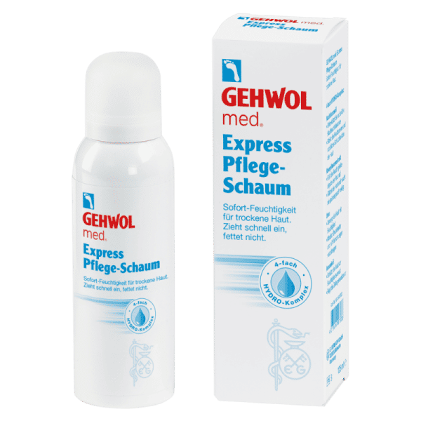 Gehwol med. express plejeskum, 125 ml