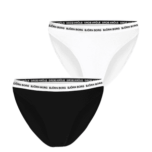 2-Pack Core Logo HW Brief, Black/White
