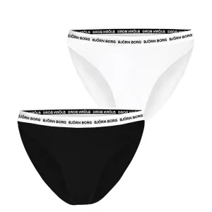 2-Pack Core Logo HW Brief, Black/White