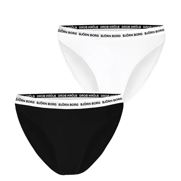 2-Pack Core Logo HW Brief, Black/White