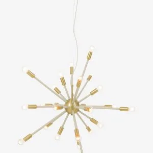 Aneta Lighting – Loftlampe Ray – Hvid – Loftpendler – – Homeroom