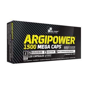 ArgiPower 1500 Mega Caps L-arginin Kapsler 120 stk