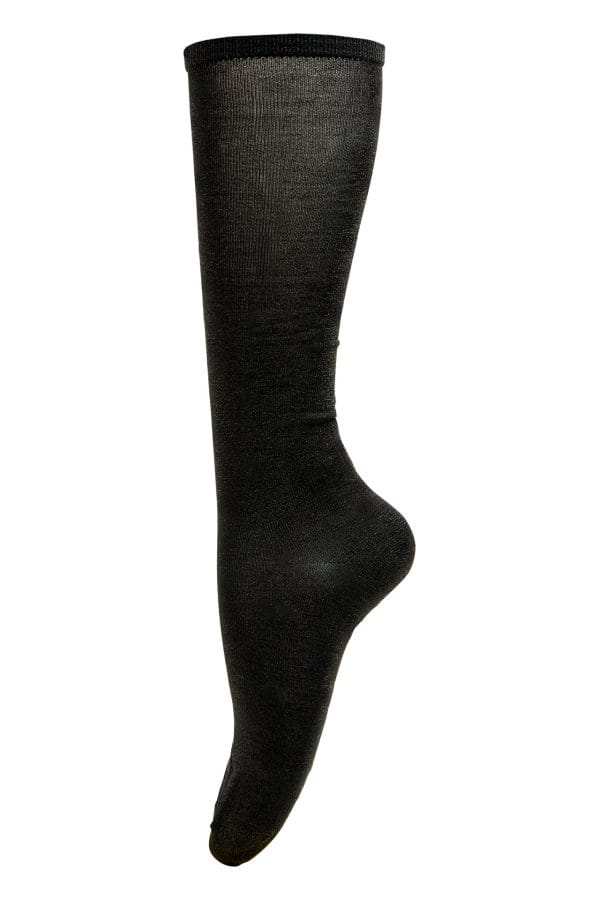 CRÉTON Emmie knæstrømpe (BLACK, ONESIZE)