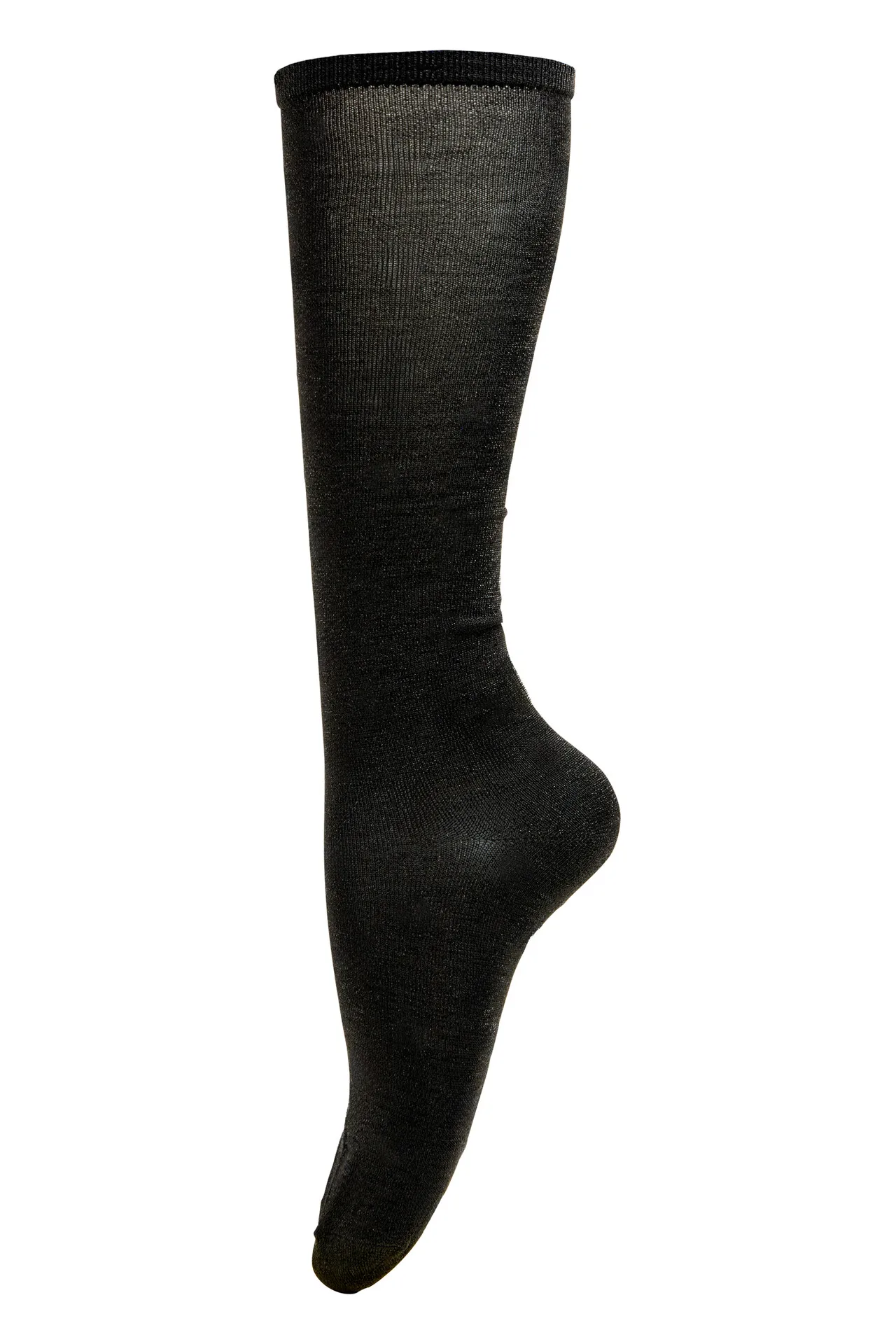 CRÉTON Emmie knæstrømpe (BLACK, ONESIZE)