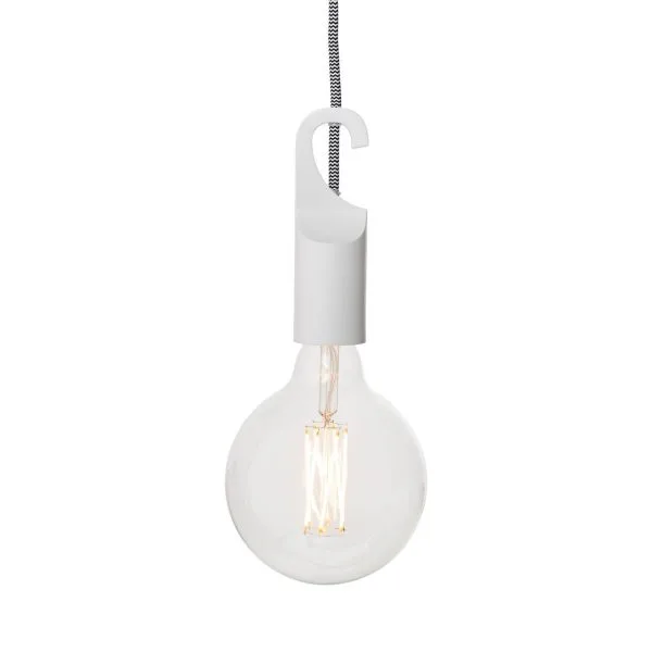CRÉTON MAISON Lucas fatning lampe (HVID, ONE)