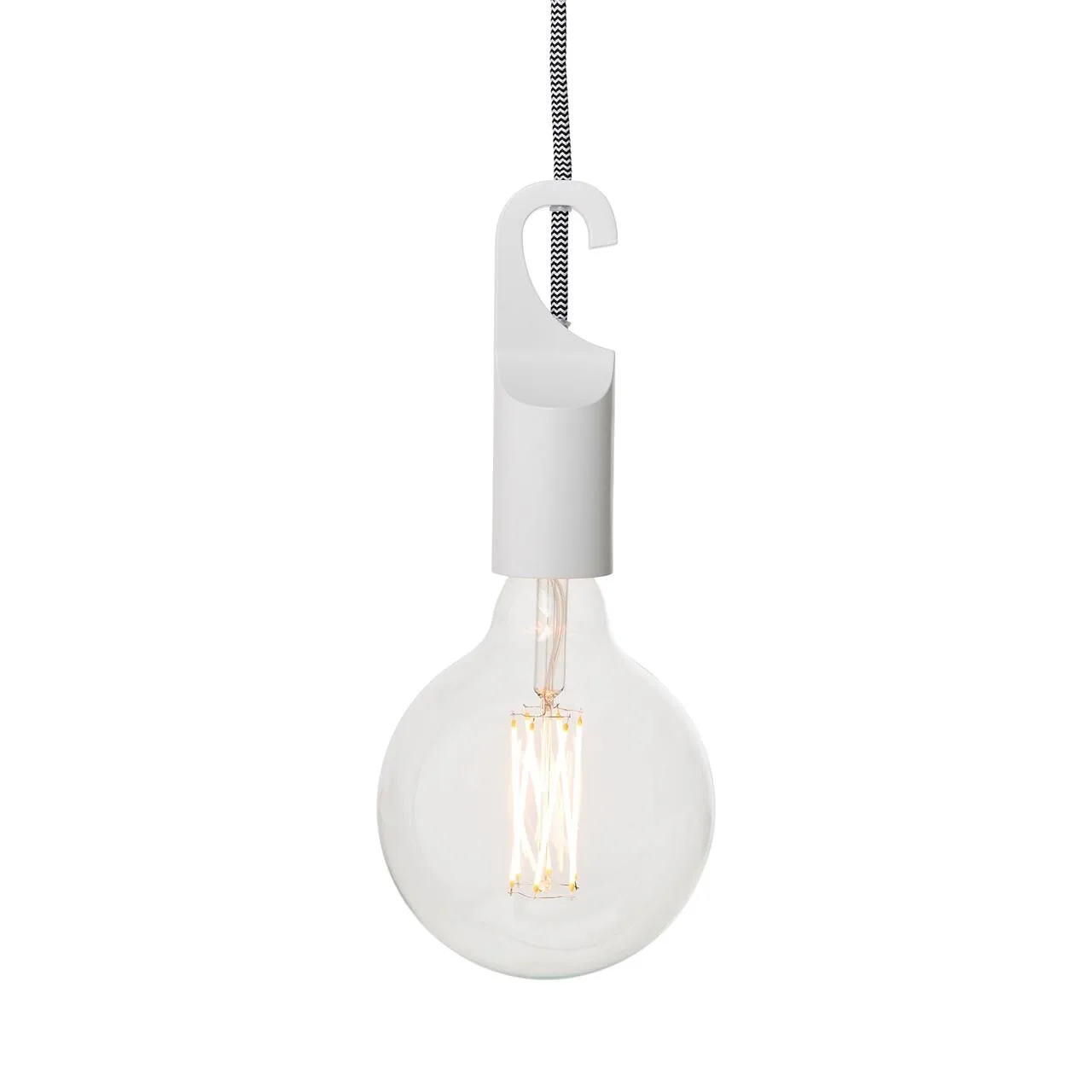 CRÉTON MAISON Lucas fatning lampe (HVID, ONE)