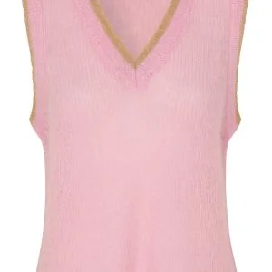 CRÉTON Vesla vest (PINK ICING, S)