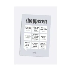 DIALÆGT/CITATPLAKAT Shopperen Relationer