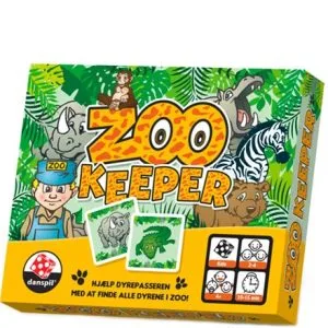 Danspil Zookeeper Huskespil