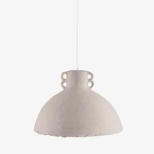 Globen Lighting – Pendel Maché 30 – Beige – Loftpendler – – Homeroom