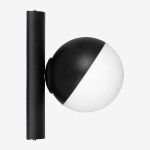 Globen Lighting – Væglampe Contur 15 IP44 – Sort – Væglamper – – Homeroom