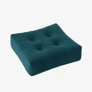 Karup Design – Puf More, poly – Blå – Fodskamler & puffer – – Homeroom