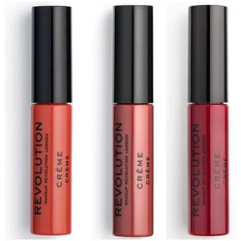 Læbestift Makeup Revolution Cream Lipstick Set - 107 RBF / 124 Gone Rogue / 147 Vam