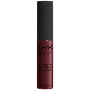 Læbestift Nyx Professional Make Up Soft Matte Metallic Cream Lipstick – Budapest