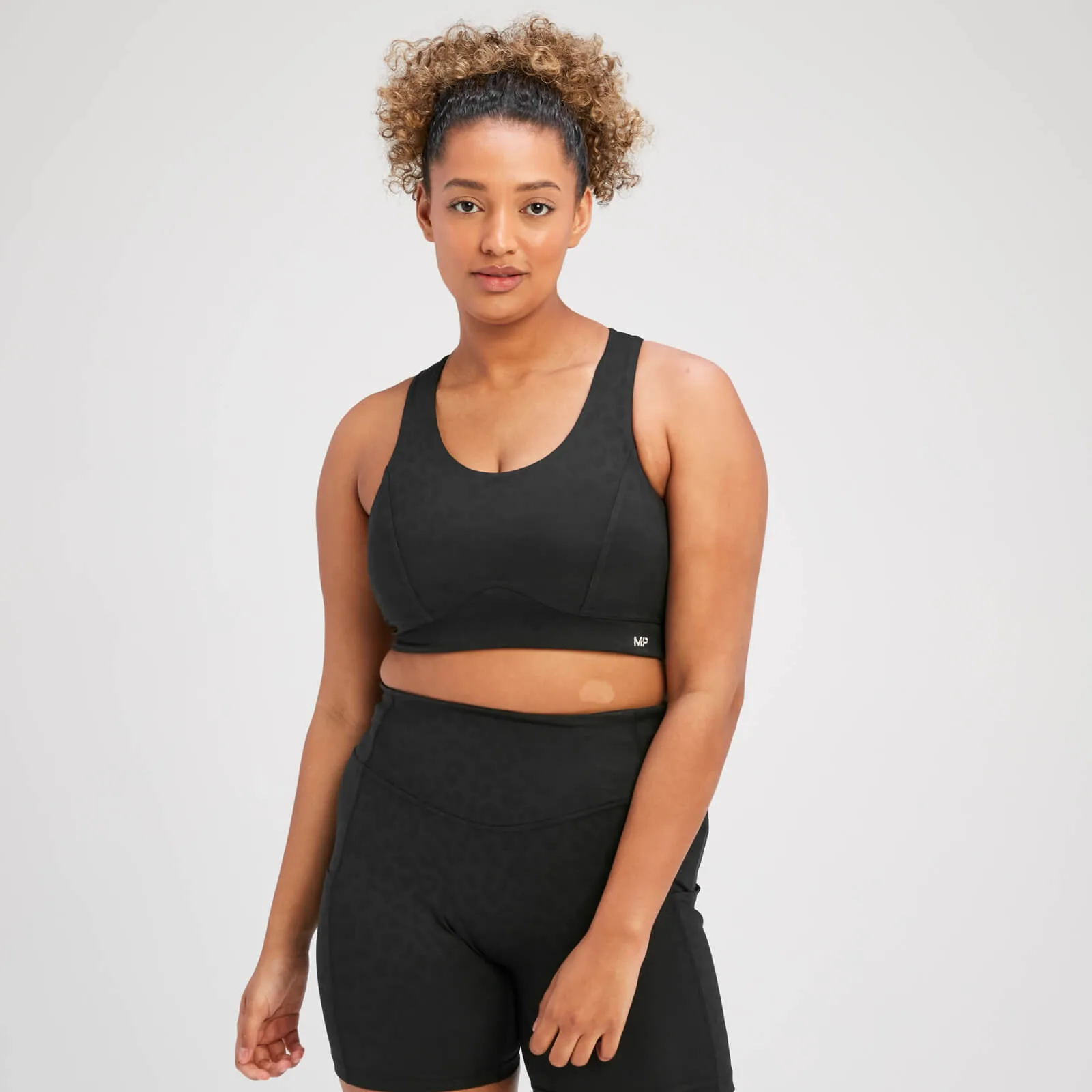 MP Tempo Animal Sports Bra til kvinder - Sort - XS