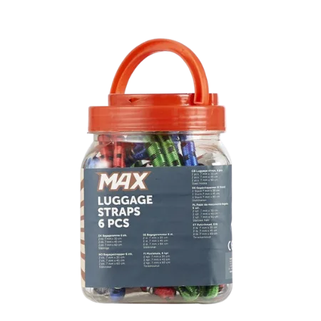 Max Cykel Bagageremme - 6 Stk
