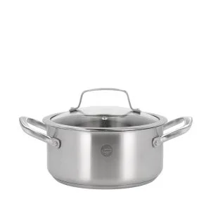 PILLIVUYT GOURMET Roya gryde m/glaslåg 3 L