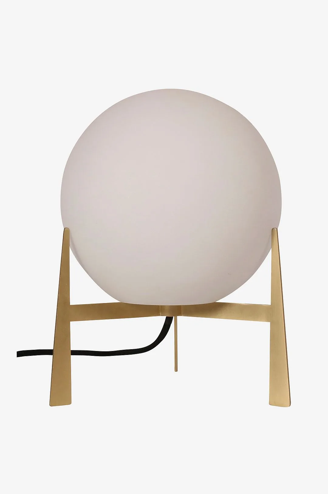 PR Home - Bordlampe Milla Guldfarvet 28 cm - Transparent - Bordlamper - - Homeroom